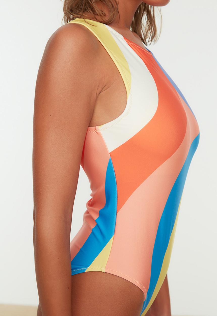 Trendyol - Abstract pattern swimwear - multi