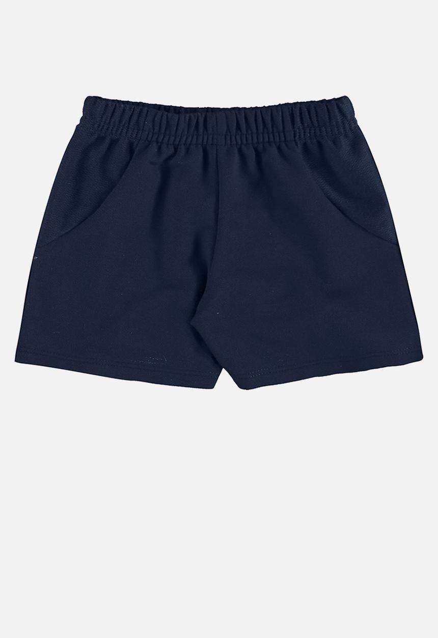 Bee Loop - Blouse and sweatshorts - white & blue