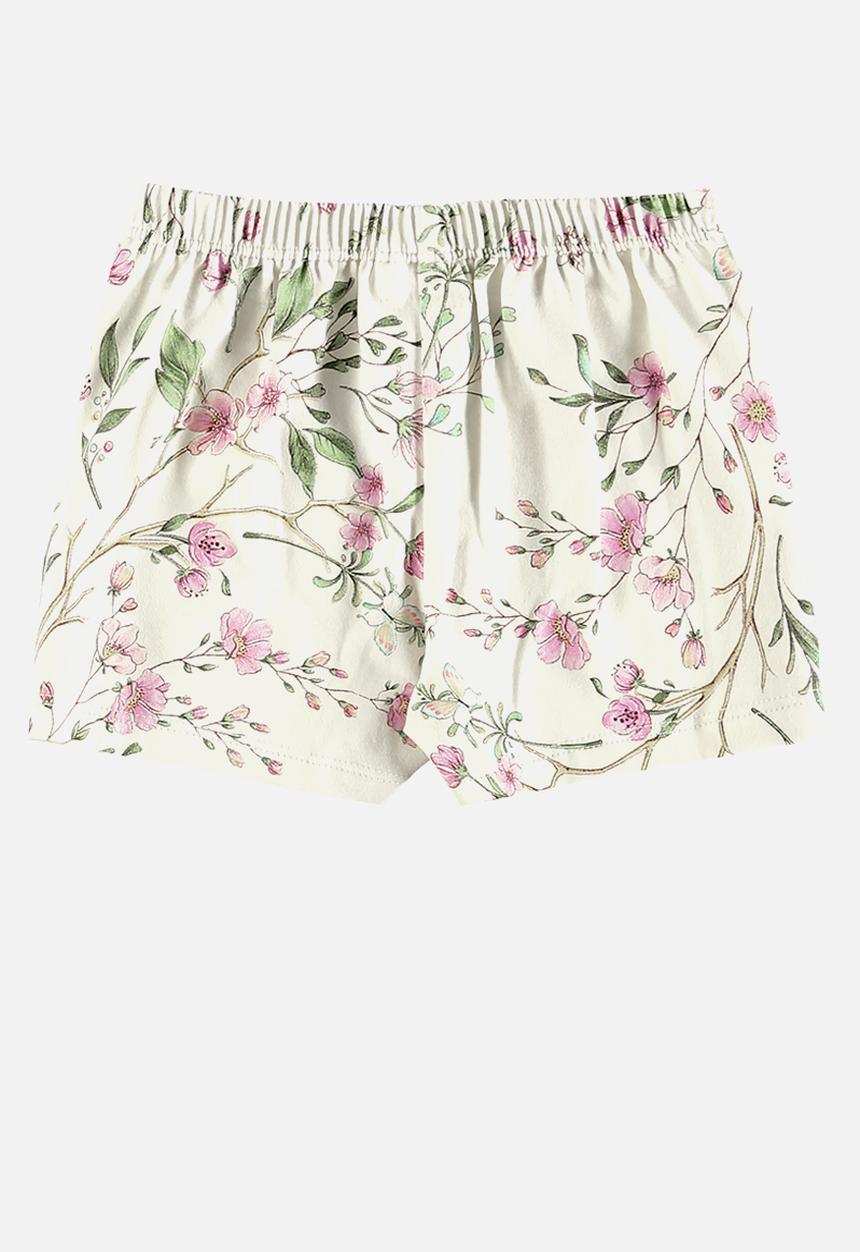 Quimby - Jersey blouse and shorts - off white