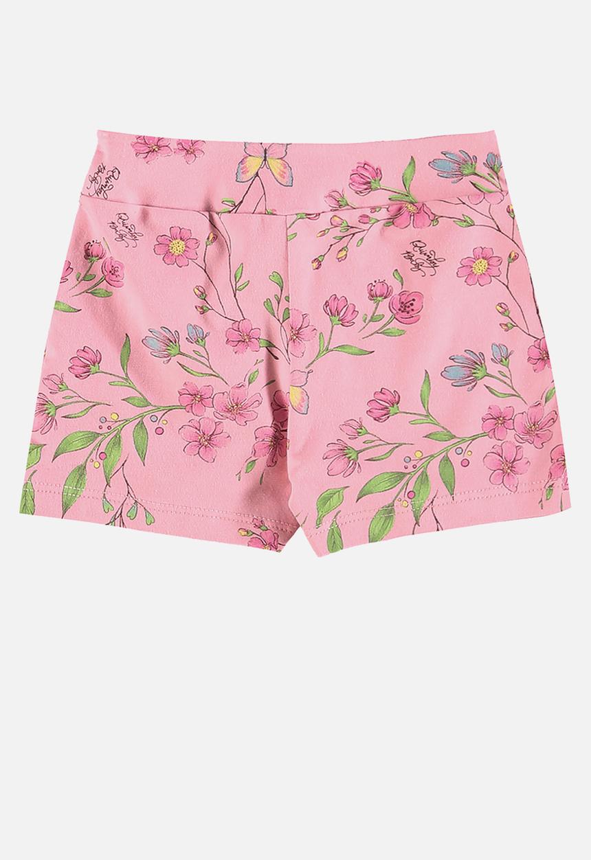Quimby - Jersey blouse and shorts - pink