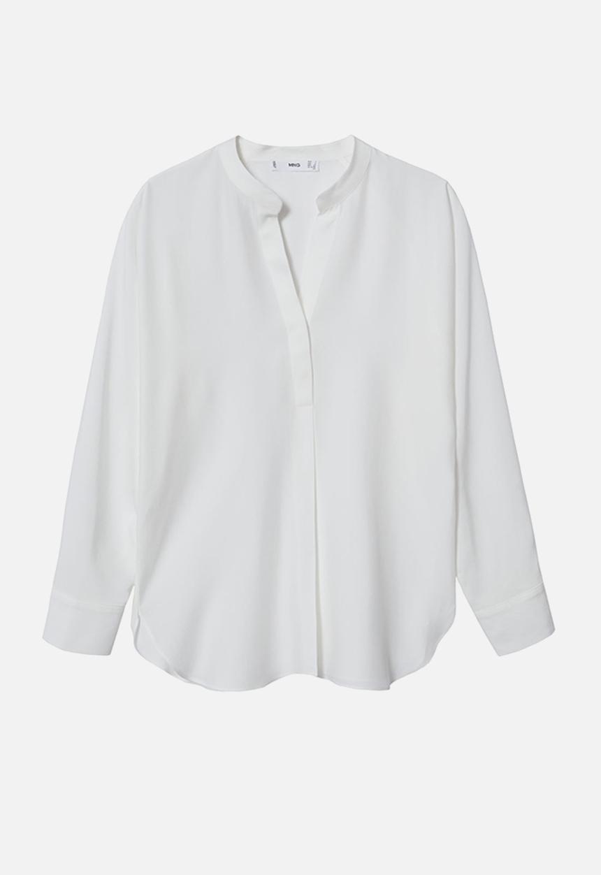 MANGO - Blouse vavain - natural