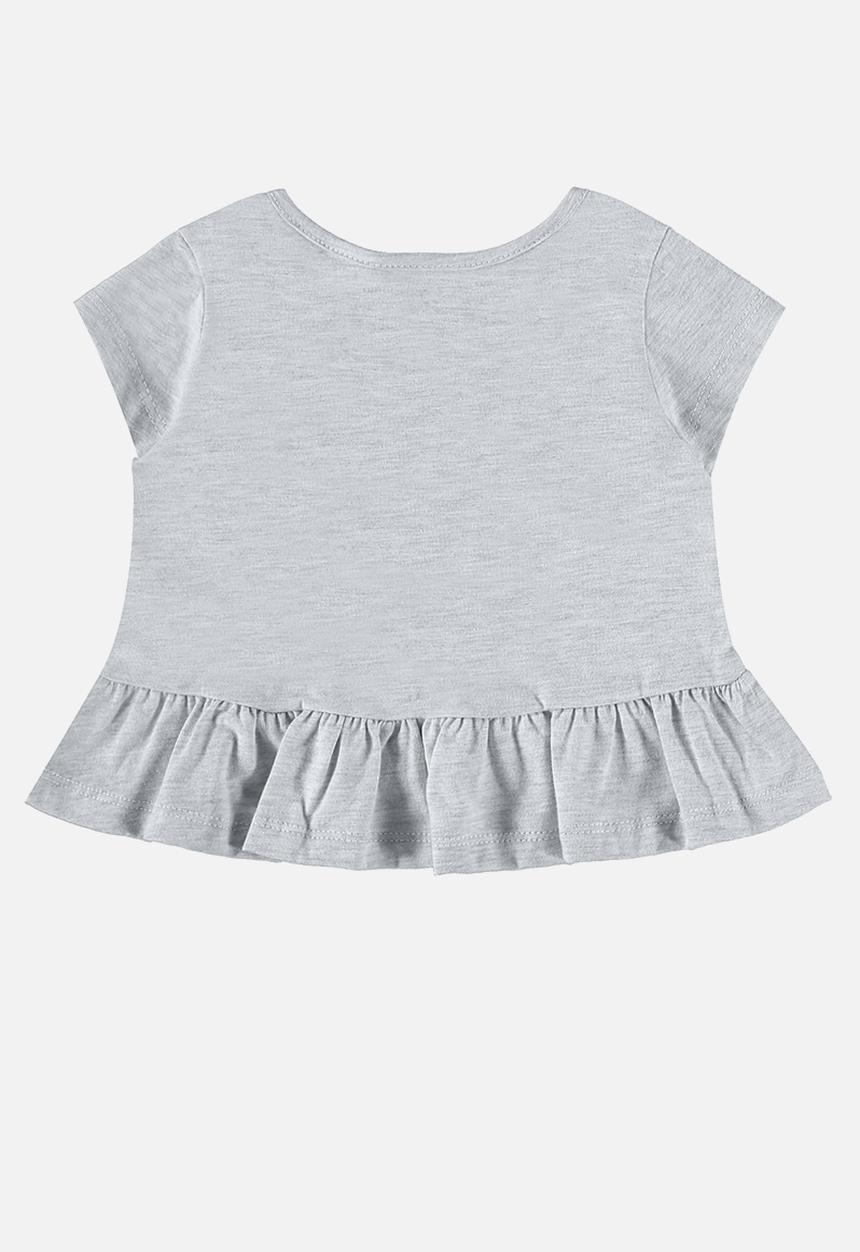Quimby - Jersey blouse and legging - grey
