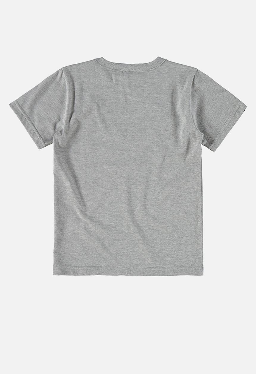 Bee Loop - Tee and sweat bermuda - grey & navy