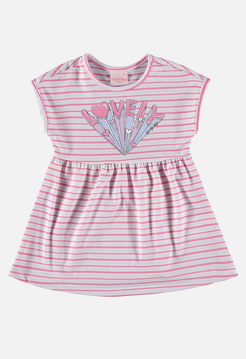 Quimby - Elastane jersey dress - pink