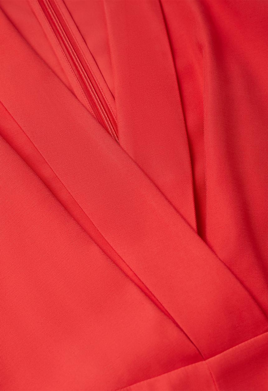 One-piece suit roka - medium red