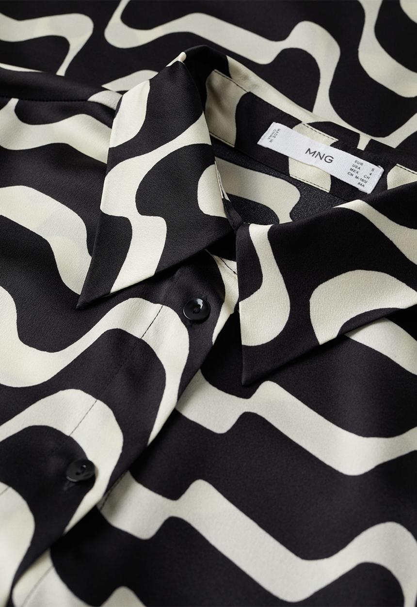 MANGO - Shirt ivanka - black