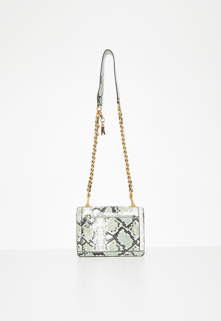 GUESS - Abey crossbody flap - sage python