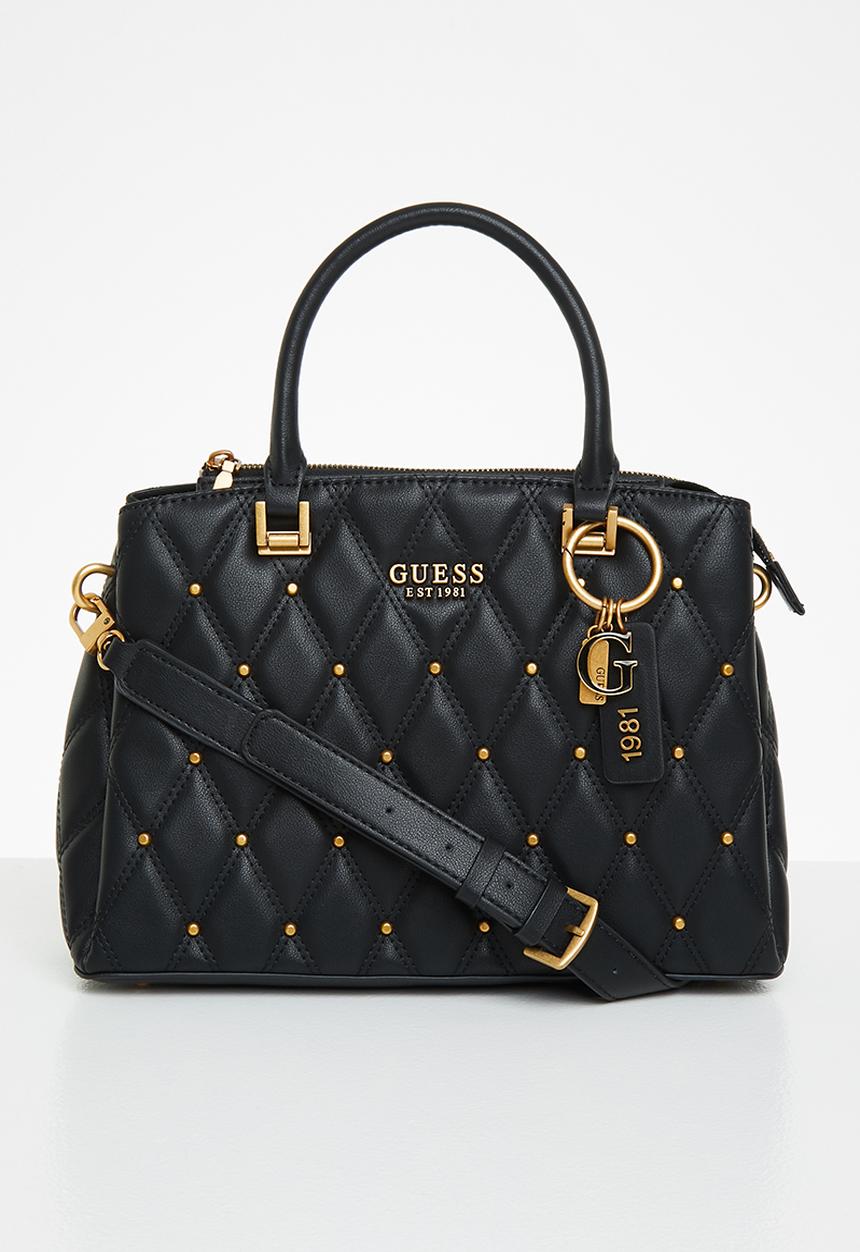 GUESS - Triana 3 compartment satchel - black