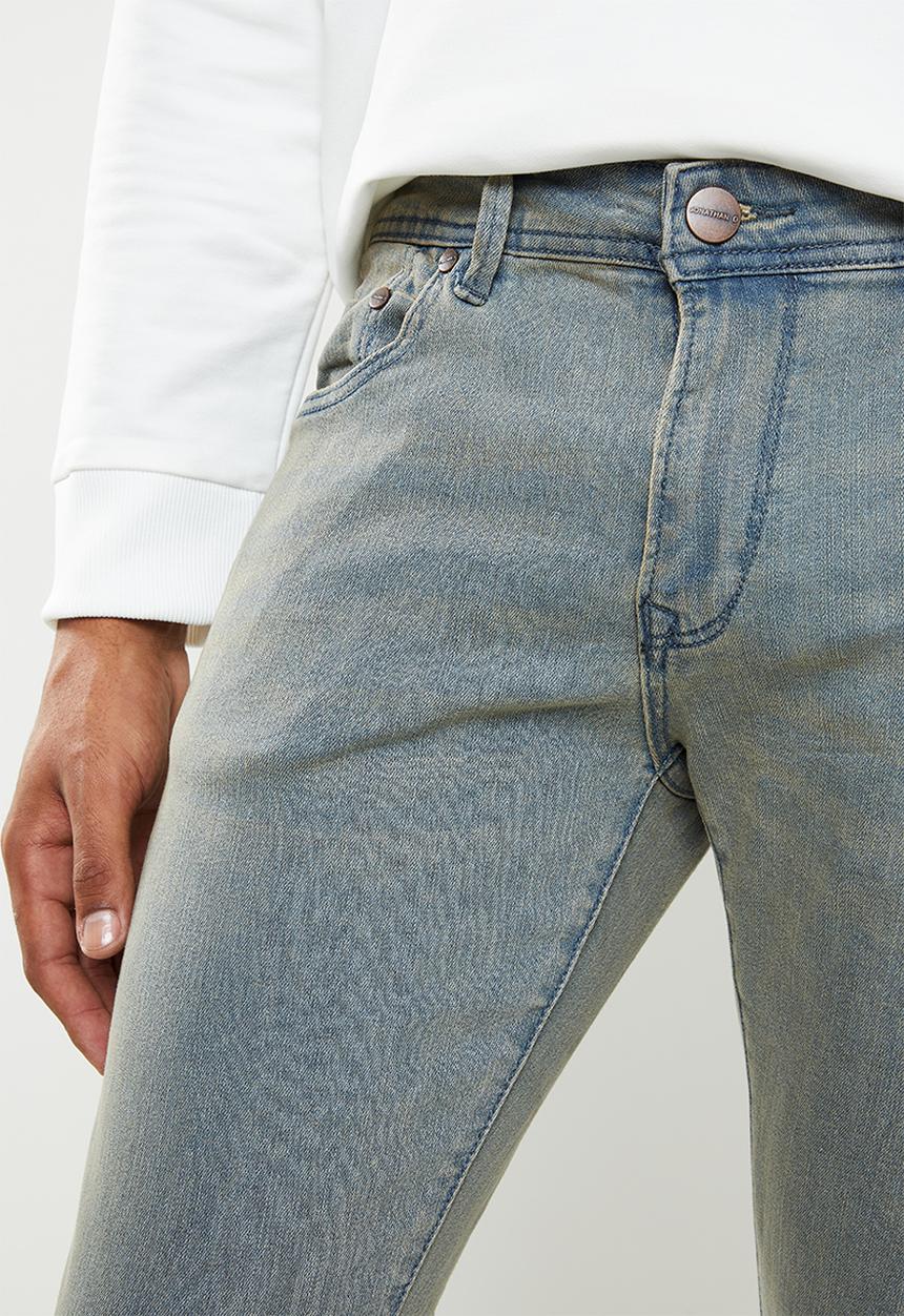 Jonathan D - Ruben five pocket denim jeans skinny fit - steel