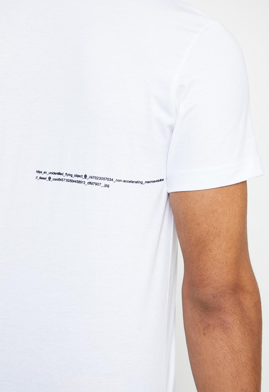 Diesel  - T-diegos-b21 T-shirt - white
