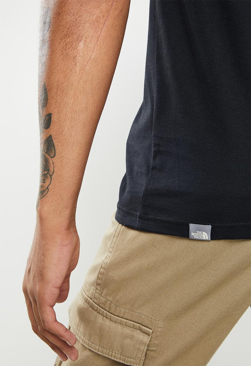 The North Face - M short sleeve north face tee - black