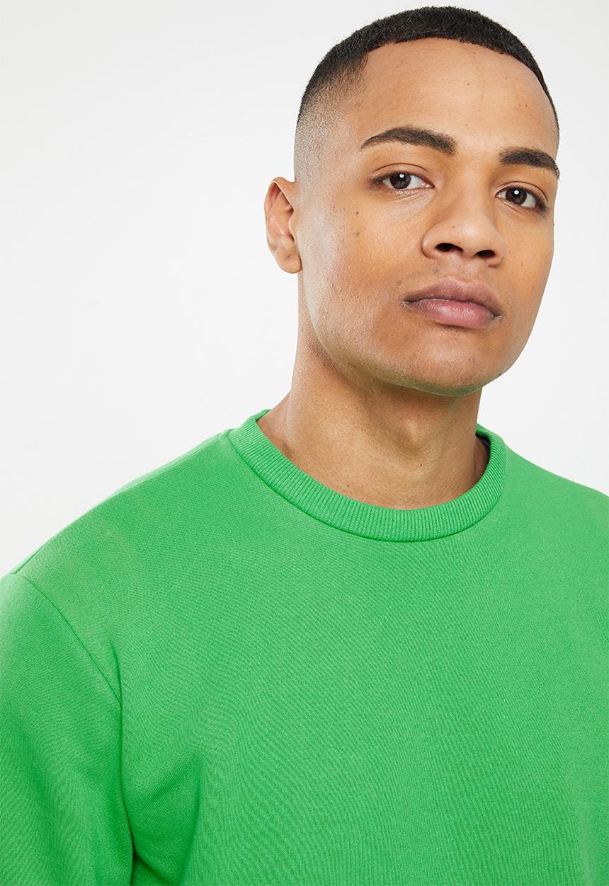 Only & Sons - Onsceres life crew neck - green