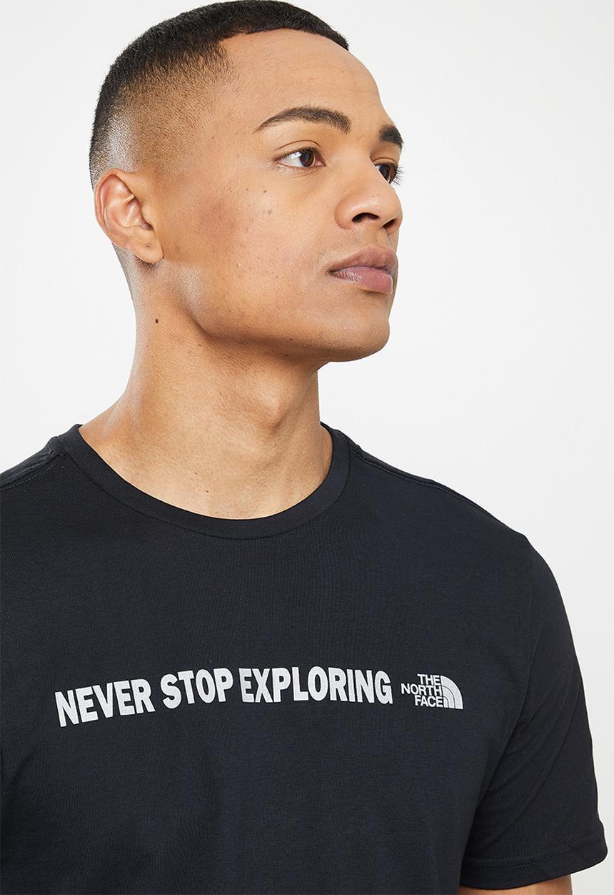 The North Face - M short sleeve open gate tee - black