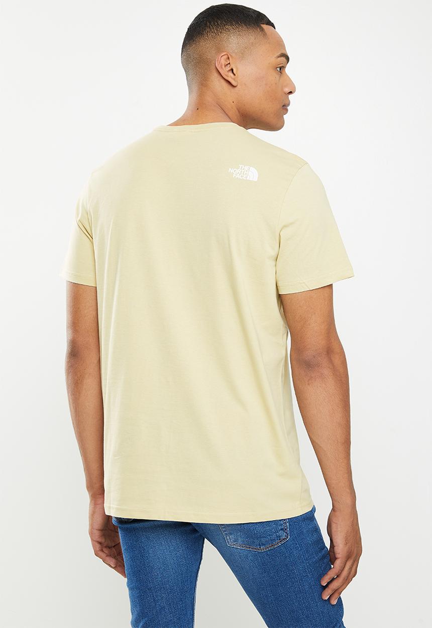 The North Face - M short sleeve woodcut dome tee - gravel