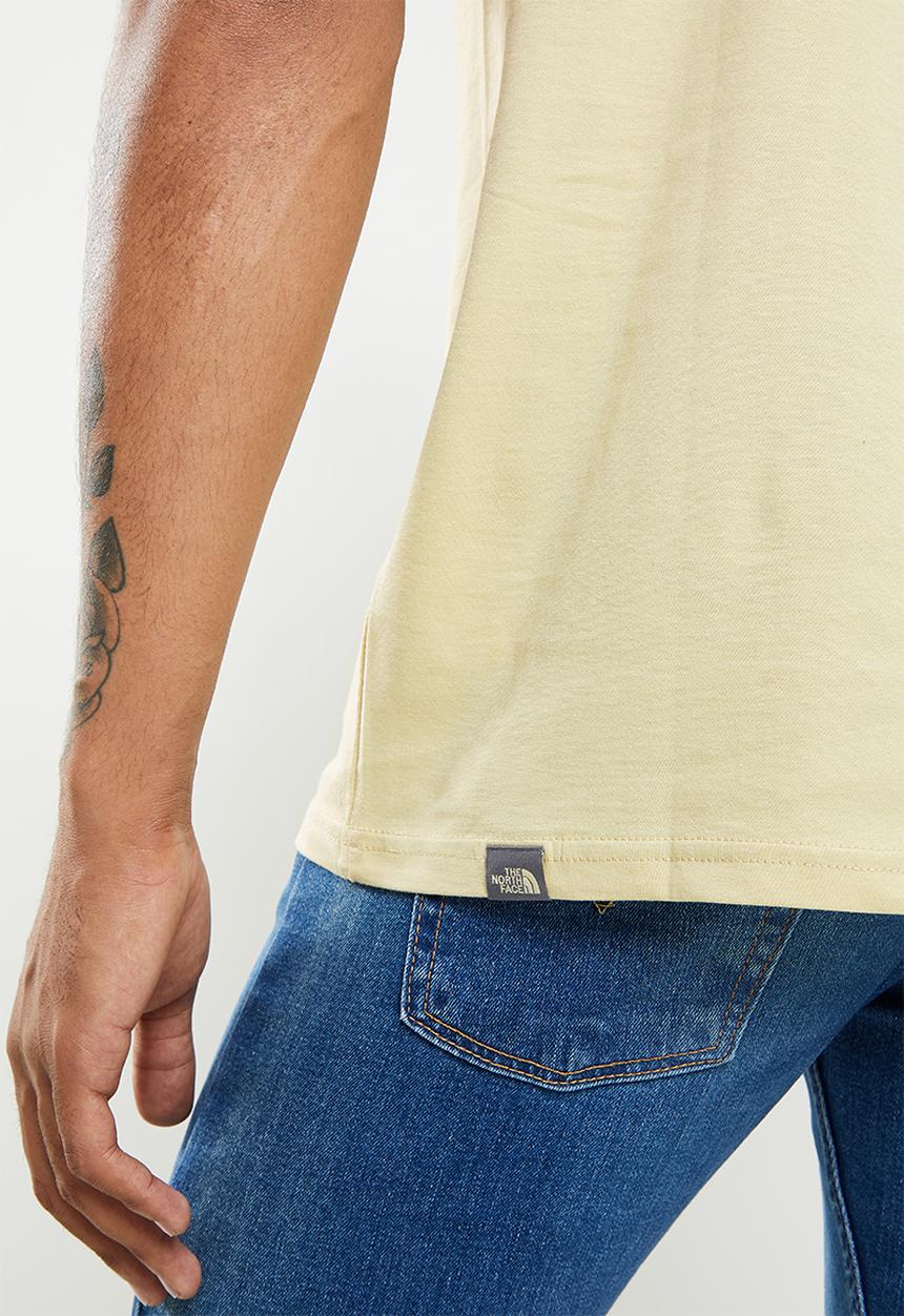 The North Face - M short sleeve woodcut dome tee - gravel