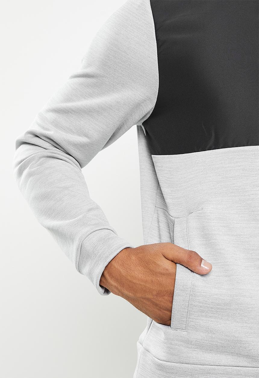 The North Face - M ma 1/2 fleece - black & grey 
