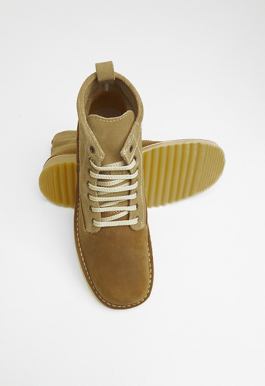 Grasshoppers - Kalahari boot - dark brown & mushroom