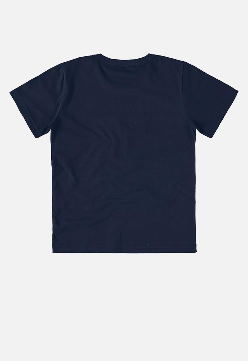 Bee Loop - Tee and microfiber bermuda - navy & light blue 