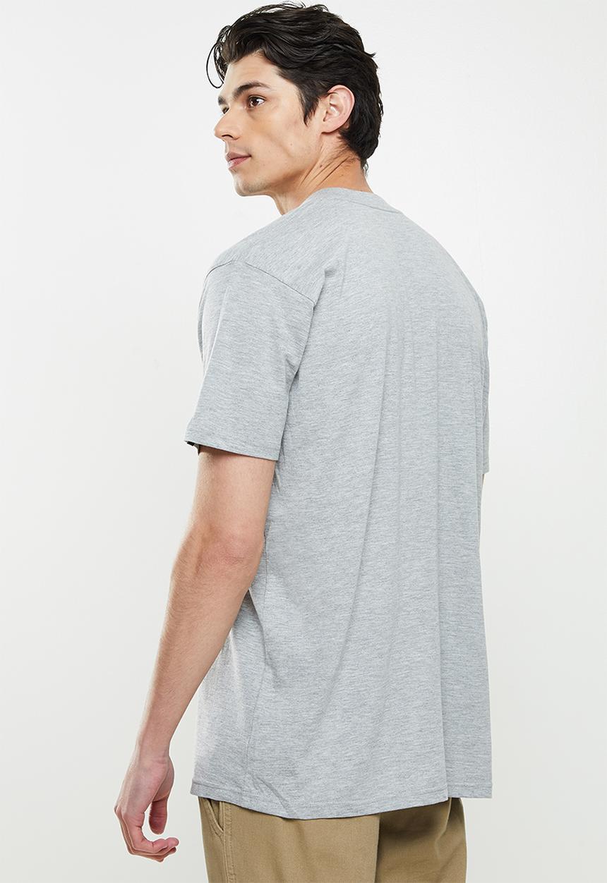 DC - Dc star pilot short sleeve - heather grey