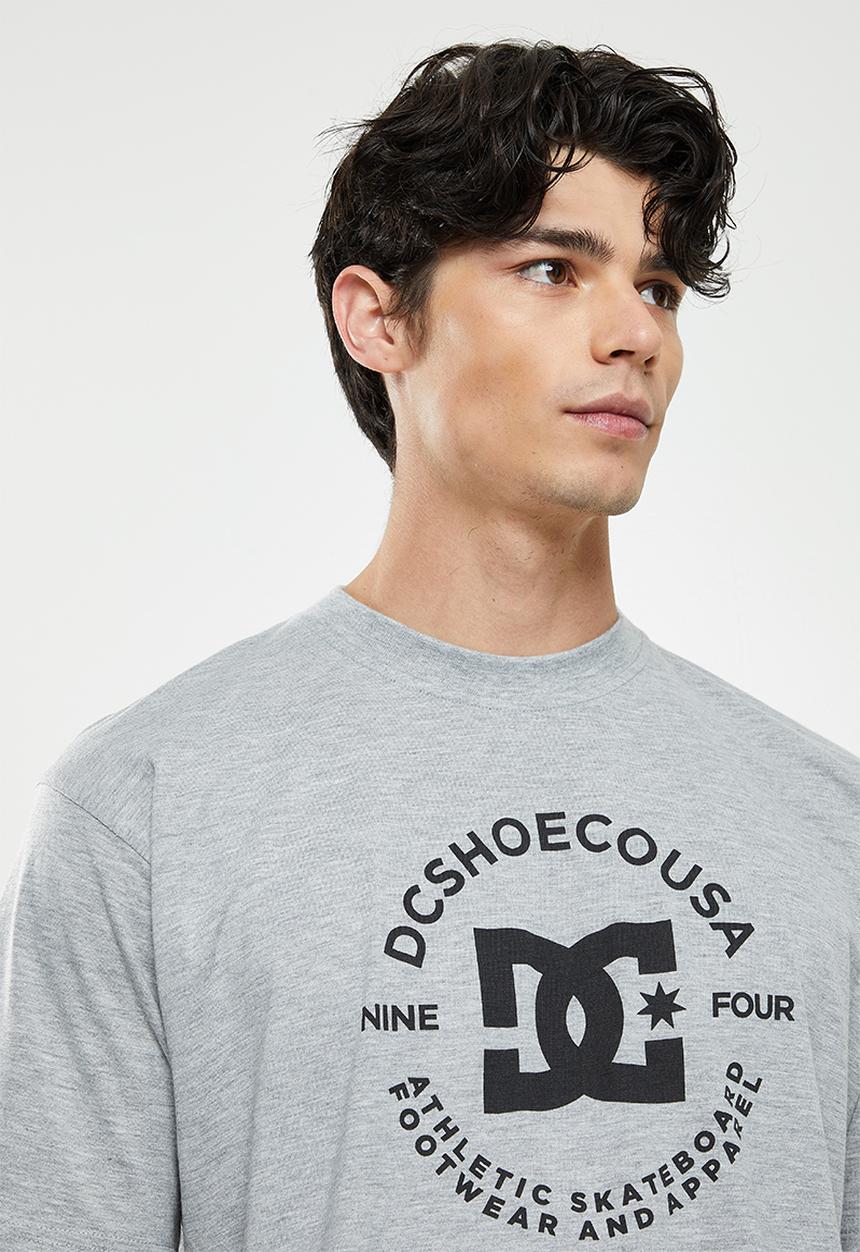 DC - Dc star pilot short sleeve - heather grey