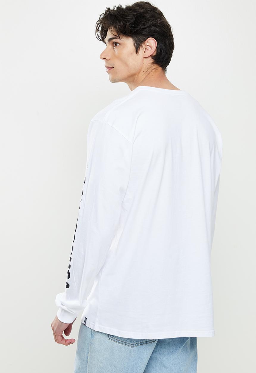 DC - Dc star long sleeve - white