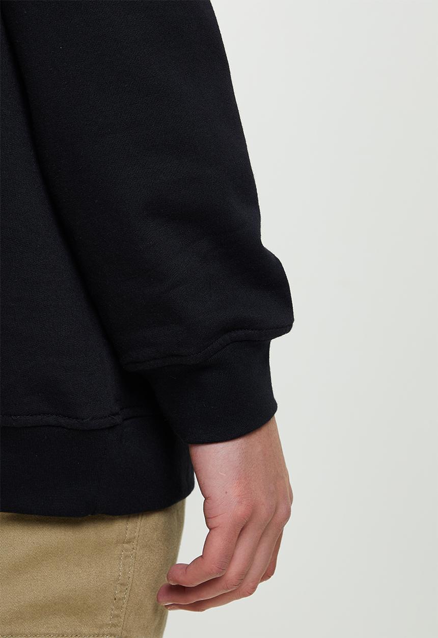 DC - Fill in crew sweatshirt - black