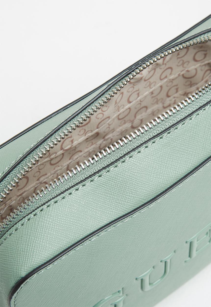 GUESS - Rodney camera crossbody - moss