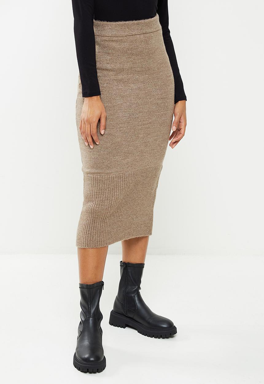 Koton - Midi skirt - taupe