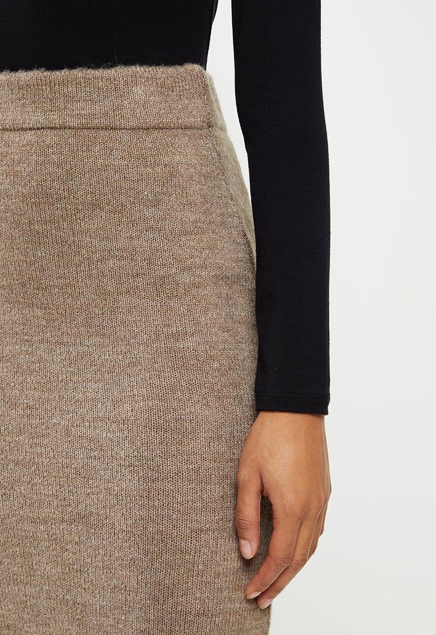 Koton - Midi skirt - taupe
