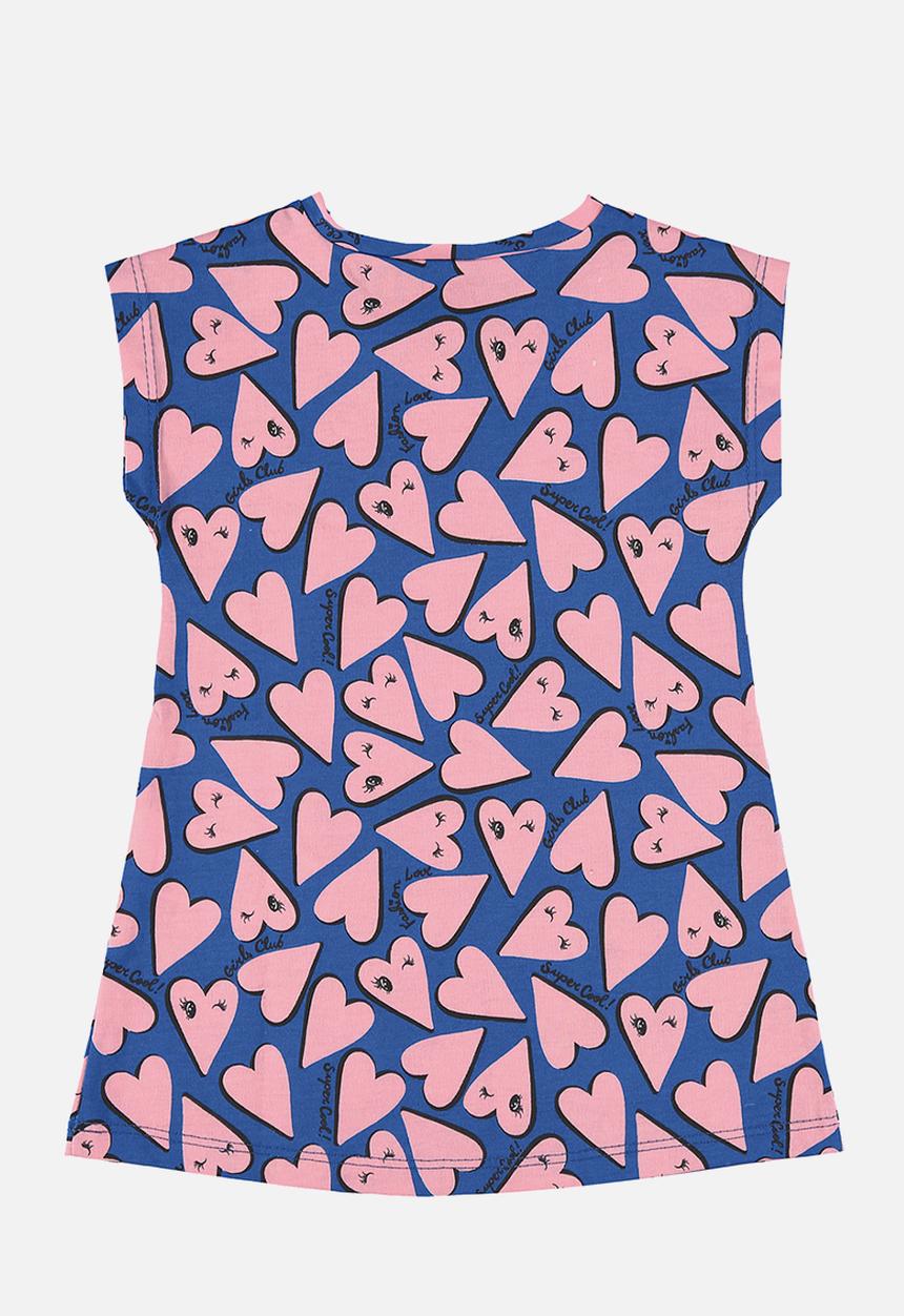 Bee Loop - Jersey dress - blue