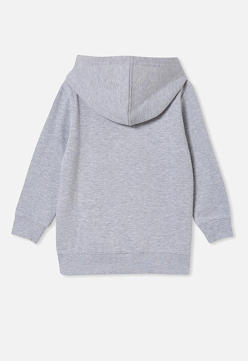 Cotton On - Milo hoodie - light grey marle/little earthling