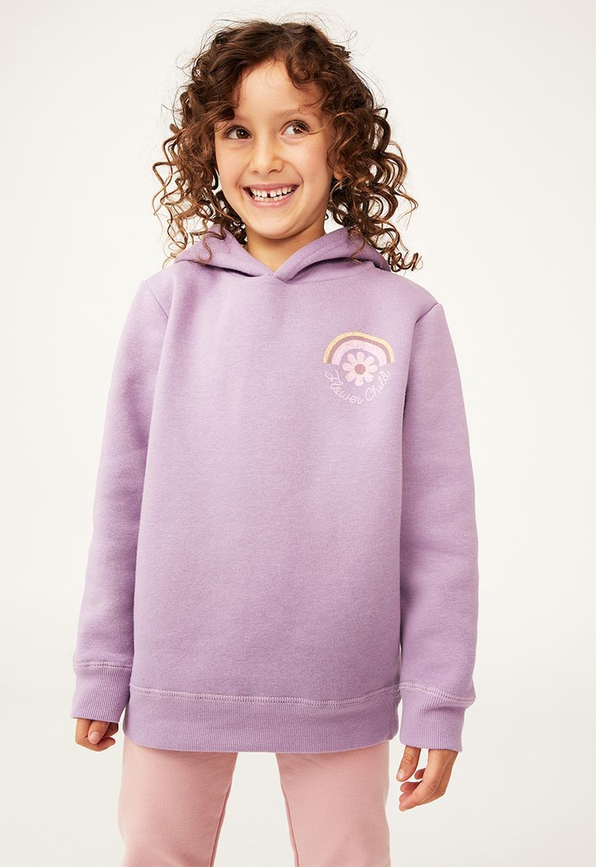 Cotton On - Milo hoodie - grape soda/flower child