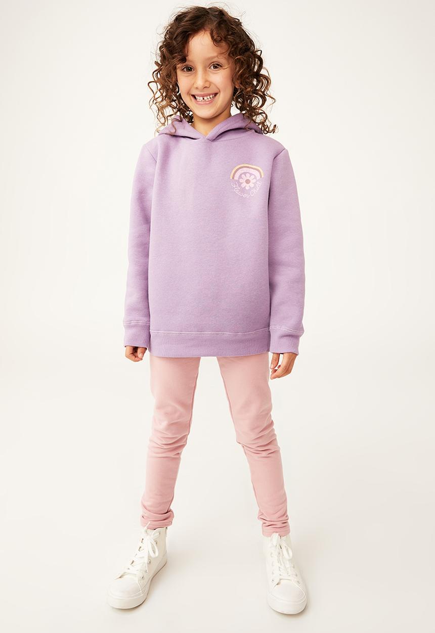 Cotton On - Milo hoodie - grape soda/flower child
