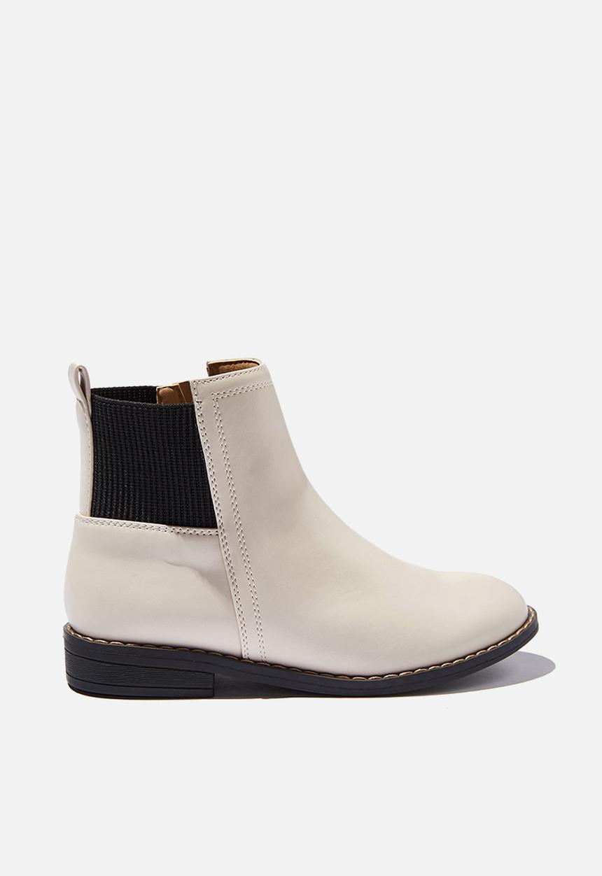 Cotton On - Step gusset boot - dark vanilla