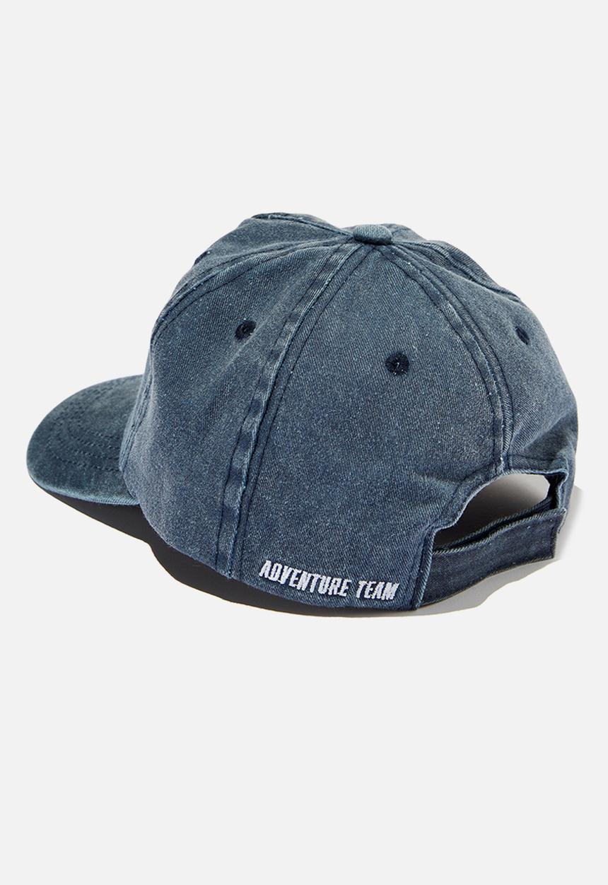 Cotton On - Licensed baseball cap - indigo wash