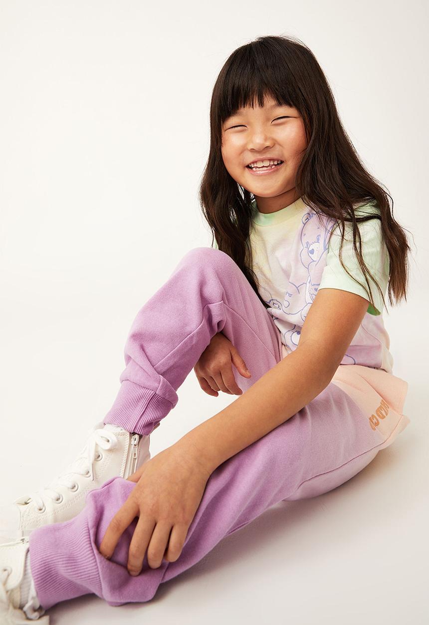 Cotton On - Marti trackpant - grape soda