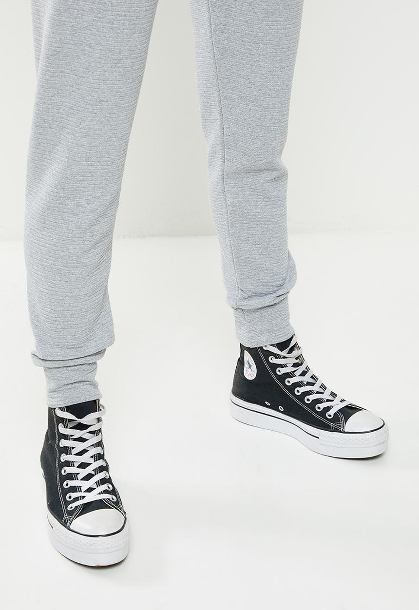 Koton - Respect life - cotton sweatpants - grey