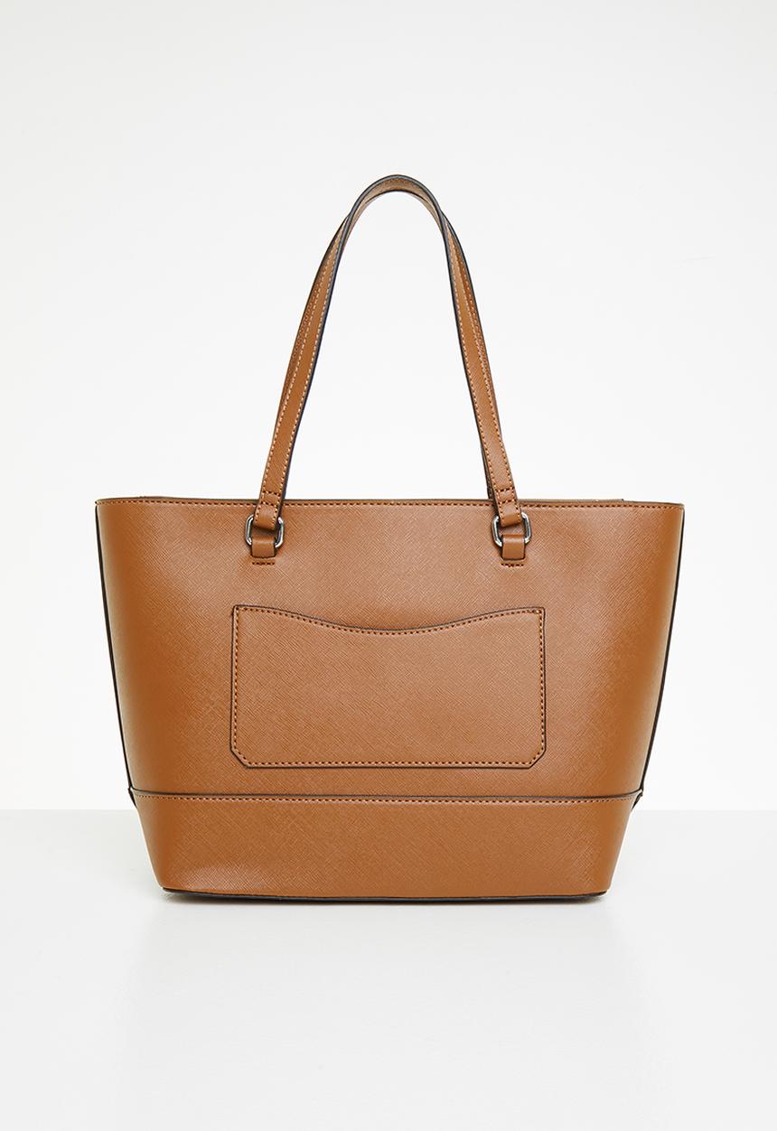 GUESS - Rodney carryall - cognac