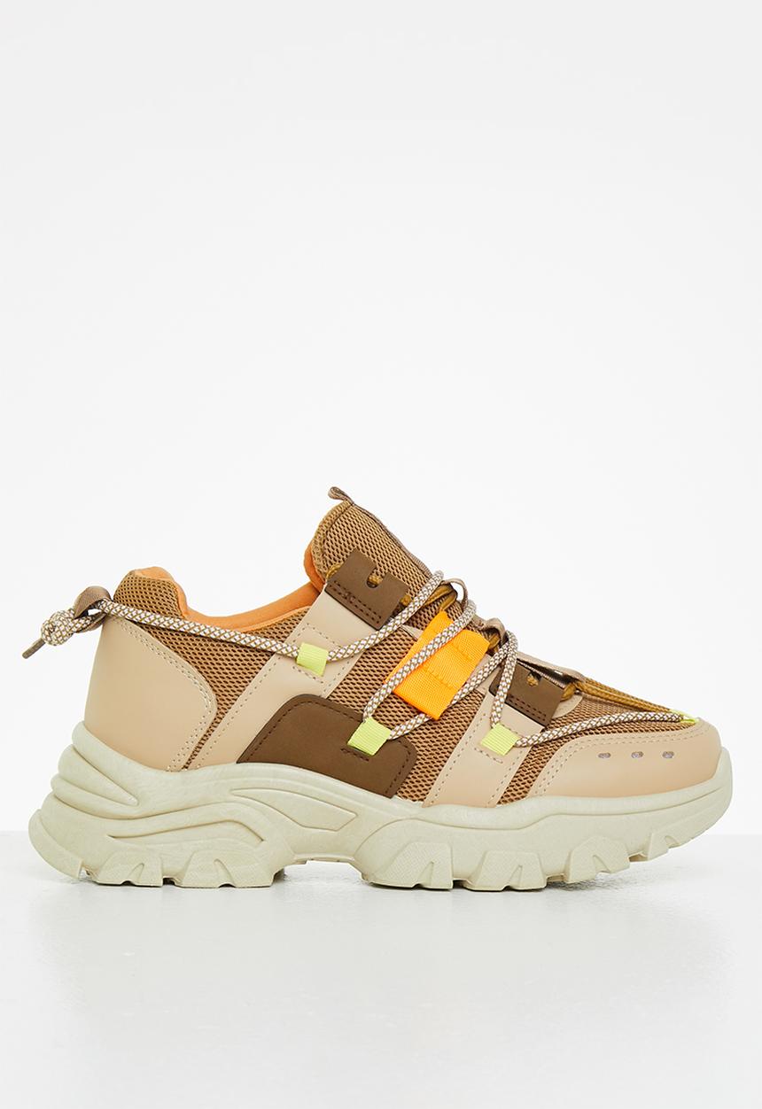 Tom Tom - Chunky mesh mix sneaker - multi 