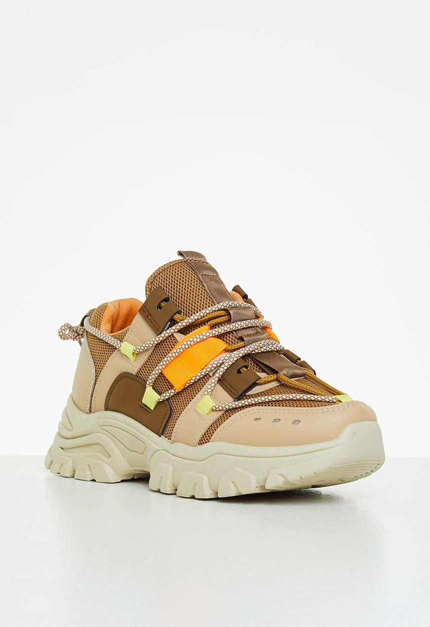 Tom Tom - Chunky mesh mix sneaker - multi 
