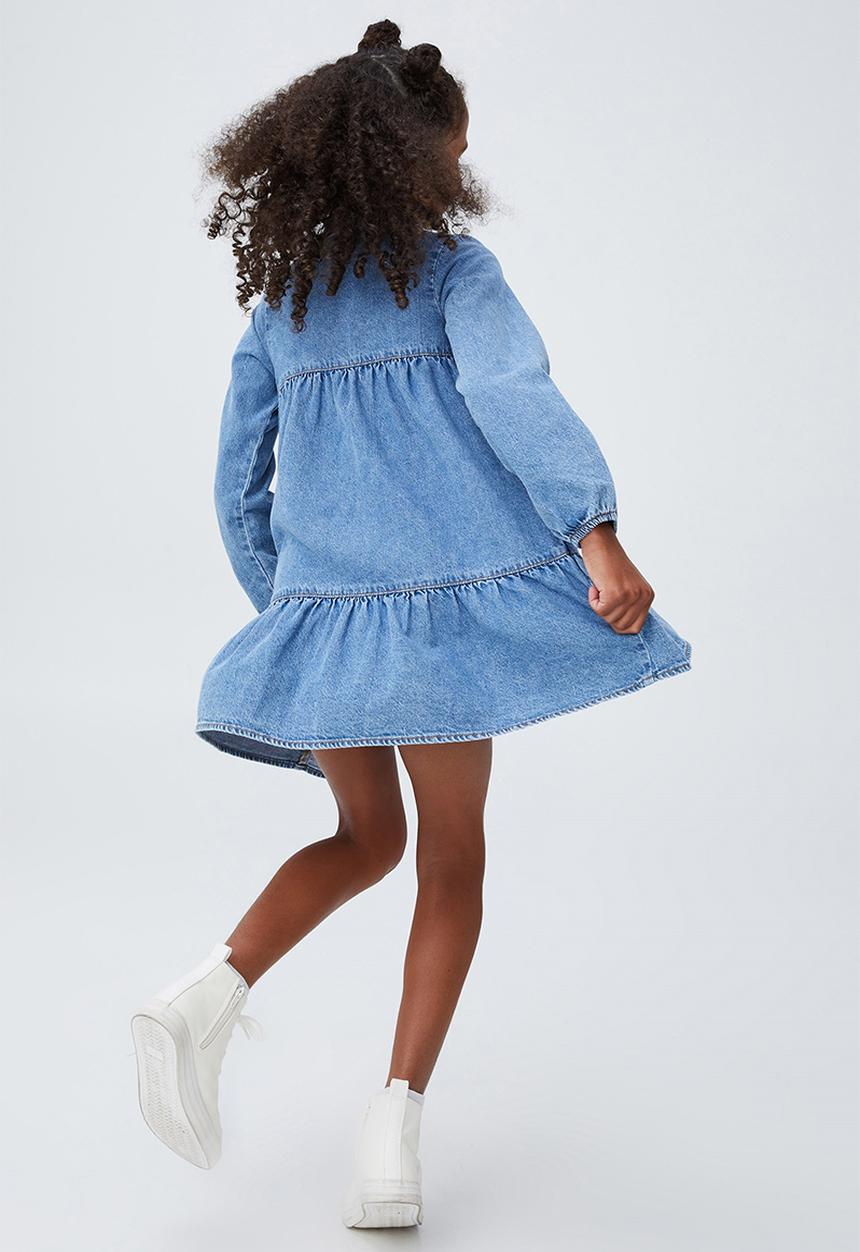 Cotton On - Josie denim dress - weekend wash