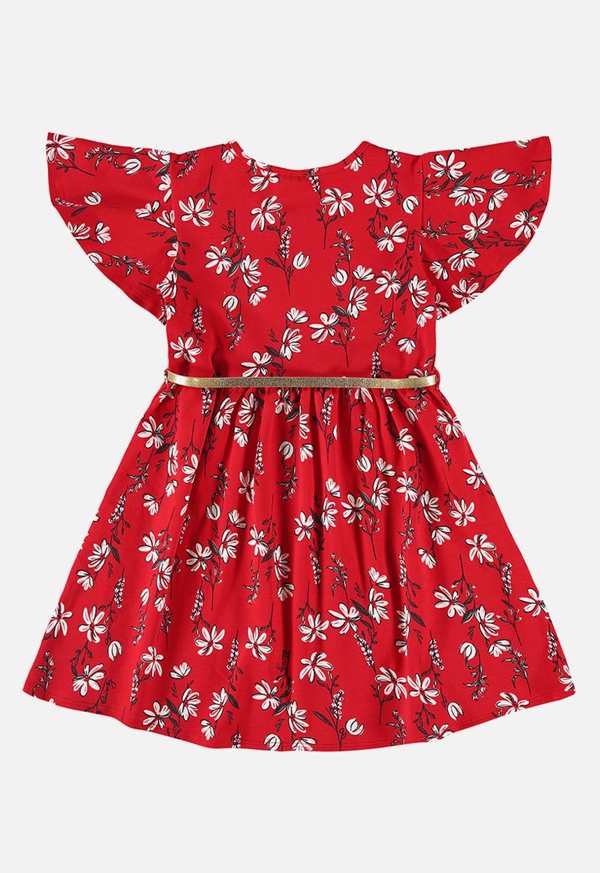 Quimby - Elastane jersey dress - red