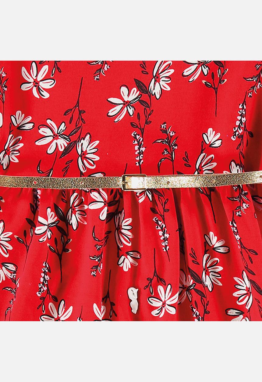 Quimby - Elastane jersey dress - red