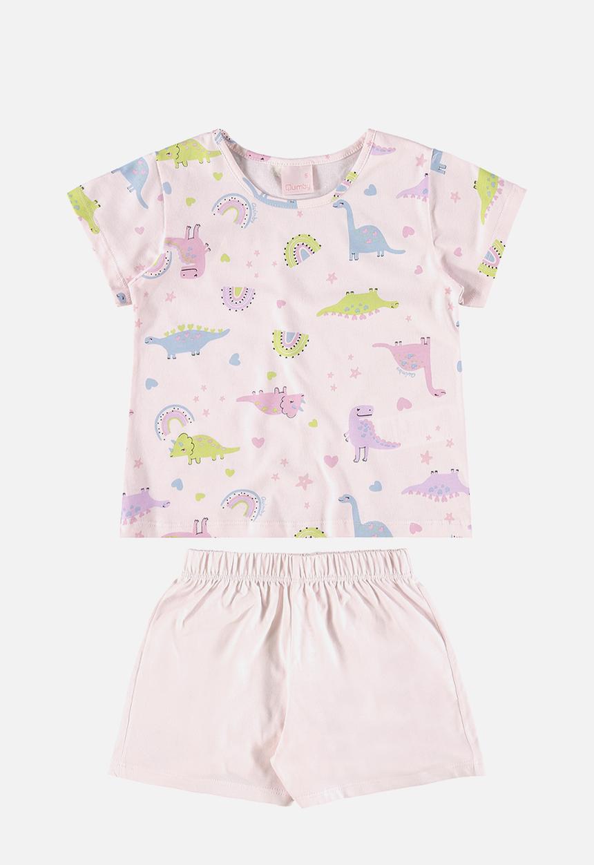 Quimby - Blouse and shorts pyjama - light pink
