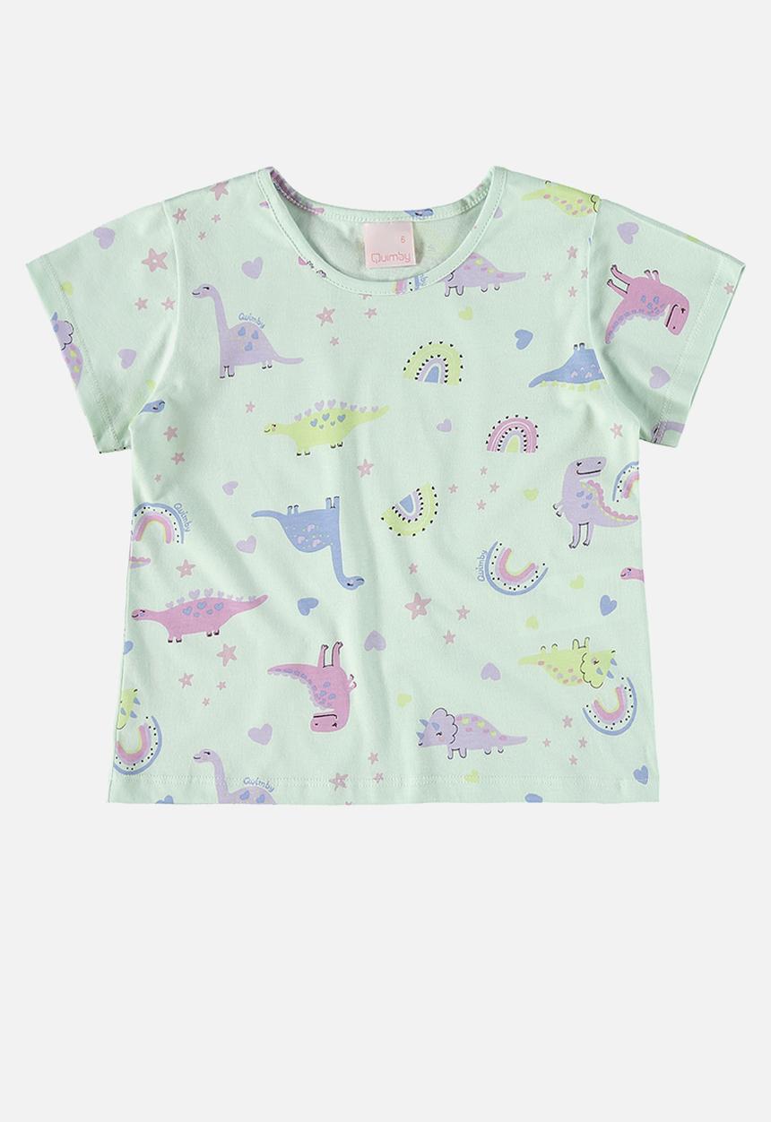 Quimby - Blouse and shorts pyjama - green