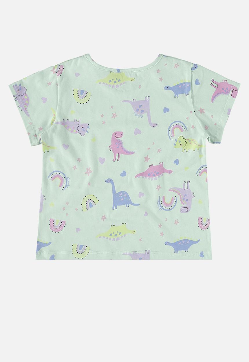 Quimby - Blouse and shorts pyjama - green