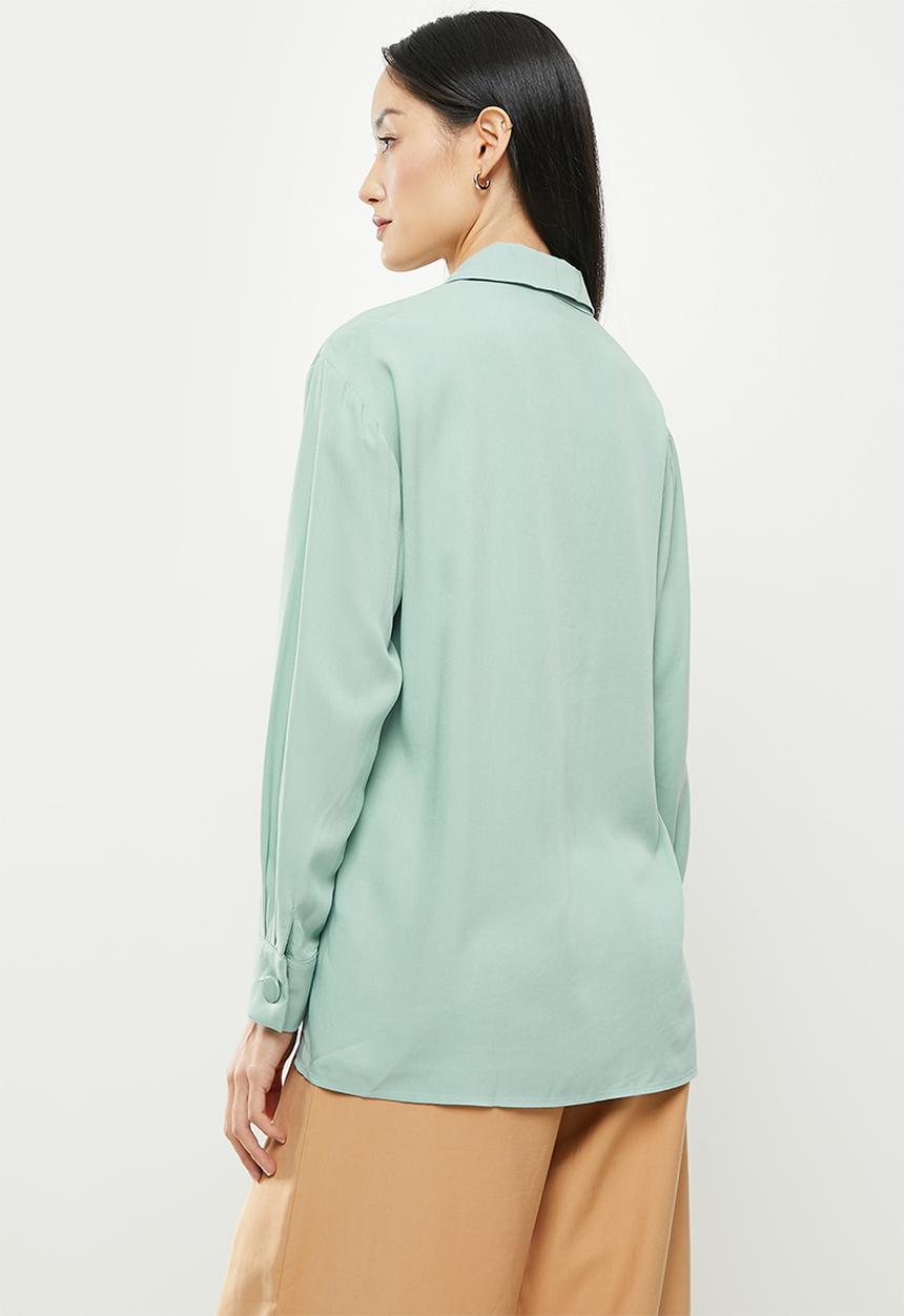 Koton - Respect life long sleeve blouse - river island