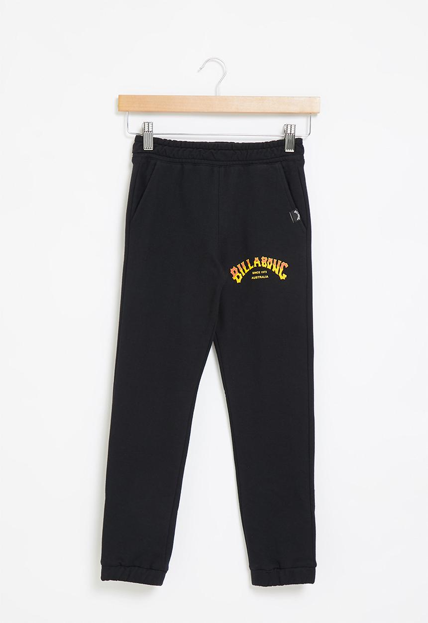 Billabong  - Groms core arch track pant - black