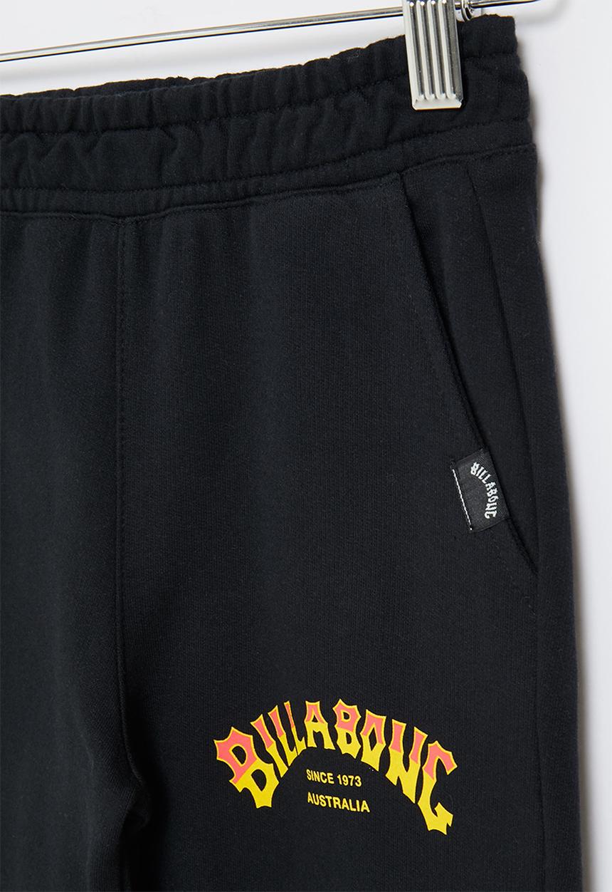 Billabong  - Groms core arch track pant - black
