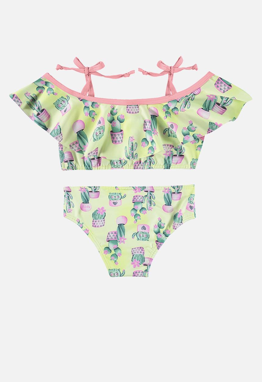Quimby - Sun protection bikini - yellow